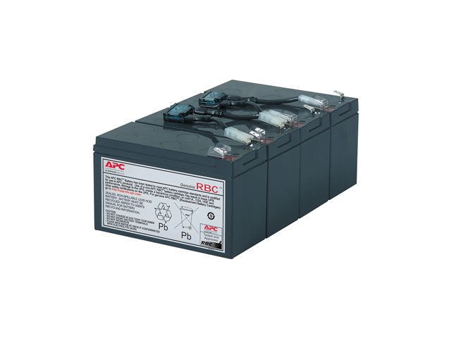 APC Replacement Battery Cartridge #8 - UPS battery - Lead Acid - black - for P/N: SU1400RM, SU1400RMBX120, SU1400RMI, SU1400RMX106, SU1400RMX176, SU1400RMX93