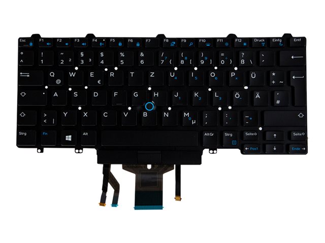N/B KBD LAT E5250 GERMAN LAYOUT 83 KEY (NON-BACKLIT) SP