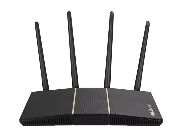 ASUS RT-AX57 - Wireless router 4-port switch - 1GbE - Wi-Fi 6 - Dual Band