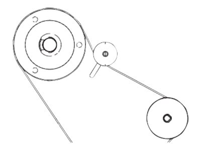 MAIN DRIVE BELT FOR XI4 (203 AND 300DPI)