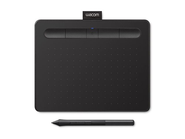 Wacom Intuos Small - digitiser - USB, Bluetooth - black