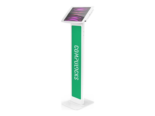 Compulocks iPad Pro 12.9" (3-6th Gen) Space Enclosure Brandable Floor Stand stand - for tablet - white