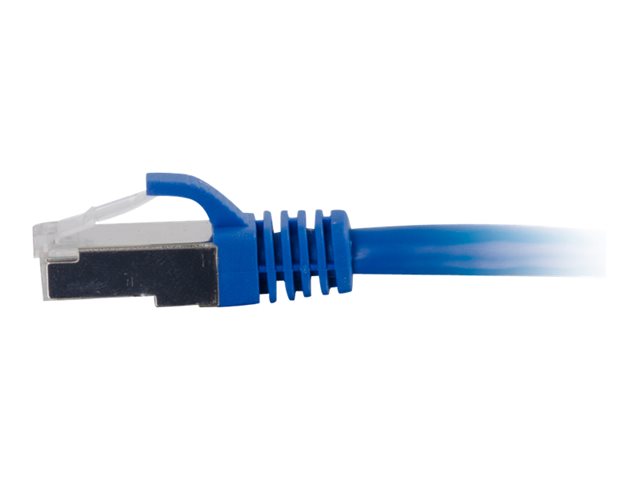 C2G Cat6a Booted Shielded (STP) Network Patch Cable - patch cable - 1.5 m - blue