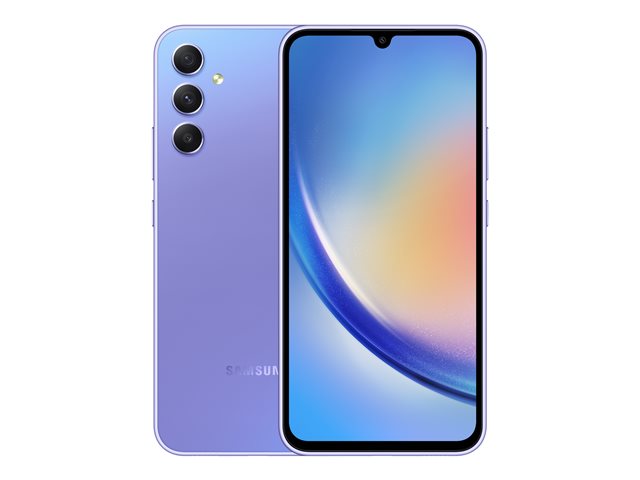 Samsung Galaxy A34 5G - awesome violet - 5G smartphone - 256 GB - GSM