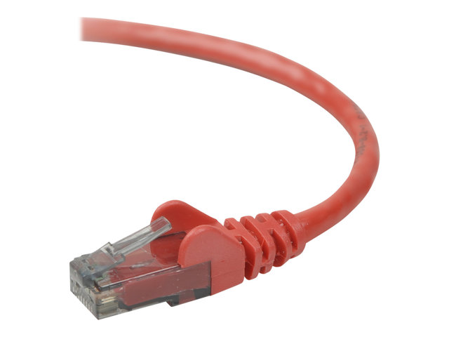 Belkin High Performance patch cable - 2 m - red