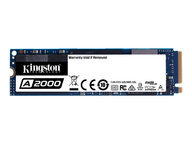 Kingston A2000 - SSD - 500 GB - PCIe 3.0 x4 (NVMe)