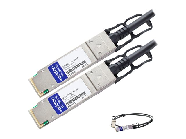 AddOn 1m Juniper Compatible QSFP+ DAC - 40GBase direct attach cable - 1 m