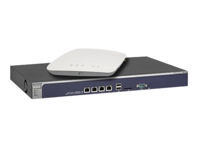 NETGEAR WB7620 - Business Wireless Controller Bundle - wireless network management device - with 10 x NETGEAR ProSafe Business 2 x 2 Dual Band Wireless-AC Access Point WAC720 and 1x WC10APL license for 10 Access Point management