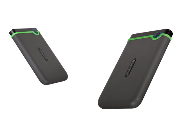 Transcend StoreJet 25M3C - Hard drive - 4 TB - external (portable) - 2.5" - USB 3.1 Gen 1 - iron grey