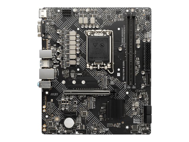 MSI PRO H610M-G DDR4 - motherboard - micro ATX - LGA1700 Socket - H610