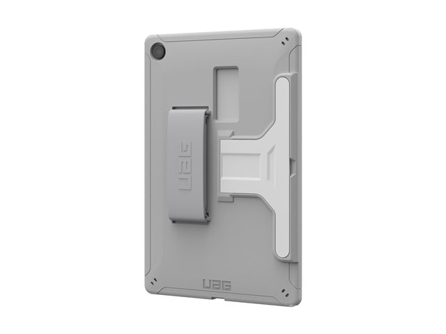 UAG Scout Healtcare Series - Back cover for tablet - with kickstand & hand strap - grey, white - for Samsung Galaxy Tab A9+