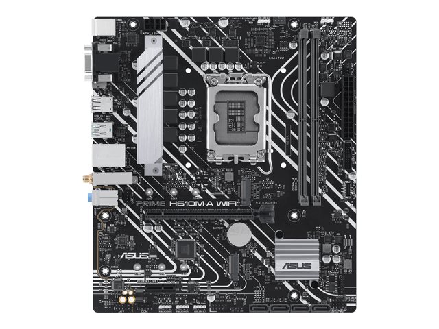 ASUS PRIME H610M-A WIFI - motherboard - micro ATX - H610