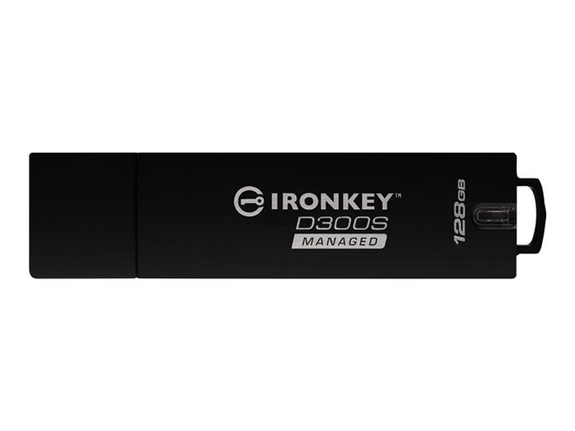 IronKey D300S Managed - USB flash drive - 128 GB - TAA Compliant
