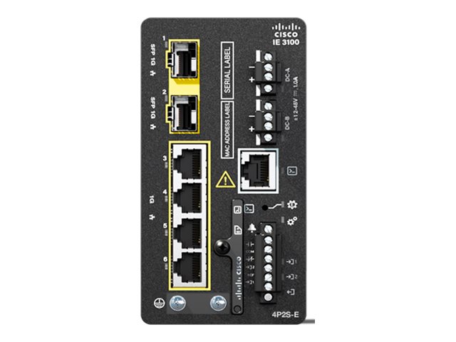 IE3100 W/4GE POE+ 2GE SFP FIXED SYSTEM NETWORK ESSENTIALS