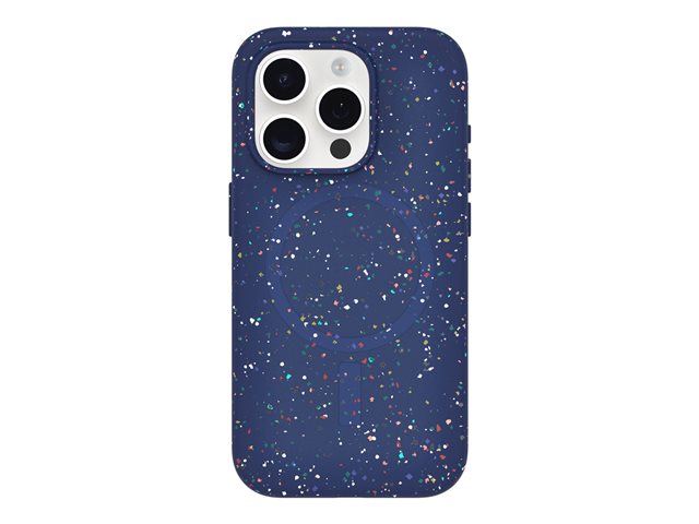 OtterBox Core Series - Back cover for mobile phone - MagSafe compatibility - REGRIND silicone, synthetic rubber - blueberry pie - for Apple iPhone 15 Pro