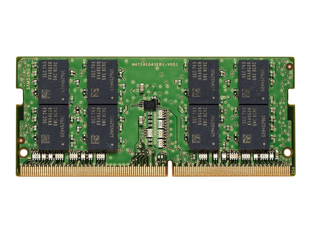 HP - DDR4 - module - 32 GB - SO-DIMM 260-pin - 3200 MHz / PC4-25600 - unbuffered - non-ECC - for EliteBook 640 G9, 645 G9, 650 G9, 655 G9, ENVY 34-c0032nb, 34-c0500nd, 34-c0500nz, 34-c0510nd, 34-c0520nd, 34-c0700nz, 34-c0900nz