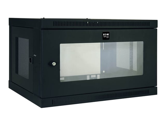 Eaton Tripp Lite Series 6U Wall Mount Rack Enclosure Server Cabinet w/ Acrylic Window - rack - 6U