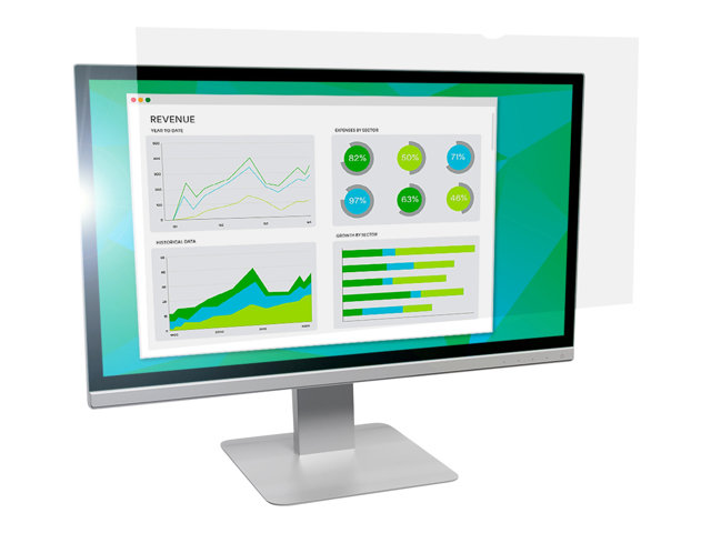 3M Anti-Glare Filter for 19" Standard Monitor - display anti-glare filter - 19"