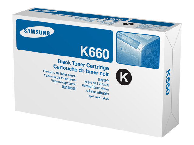 Samsung CLP-K660A - black - original - toner cartridge (ST899A)
