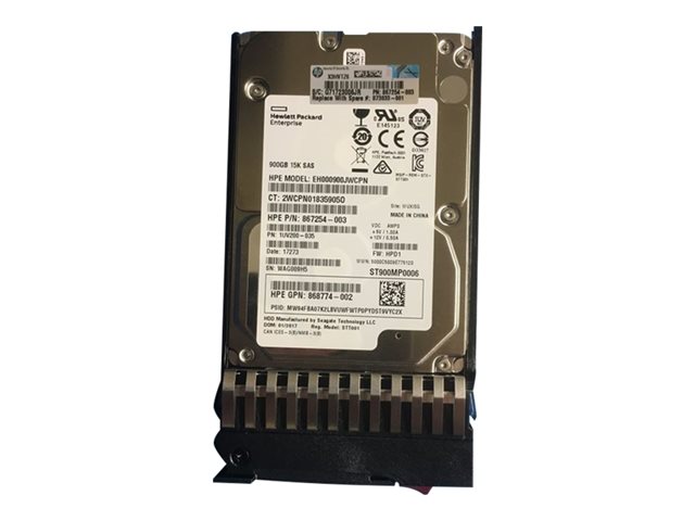 Non Cancellable/Non Returnable (NCNR) DRV HDD 900GB 12G 15K SFF SAS