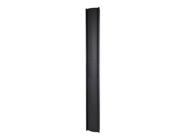 APC - Rack cable management panel door - black