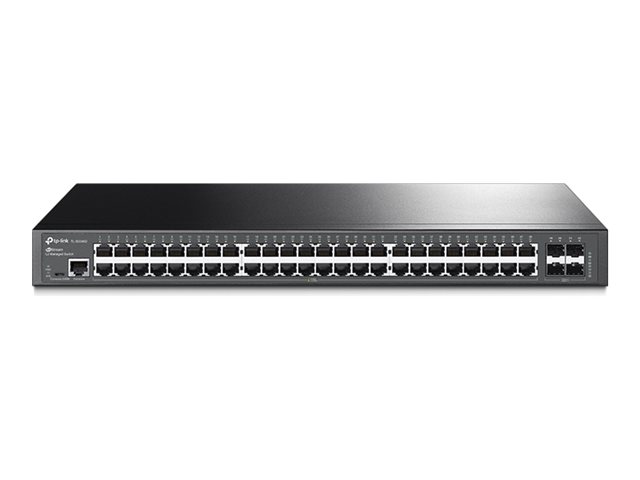 TP-Link JetStream TL-SG3452 V1.6 - Switch - Managed - 48 x 10/100/1000Base-T + 4 x Gigabit SFP - rack-mountable