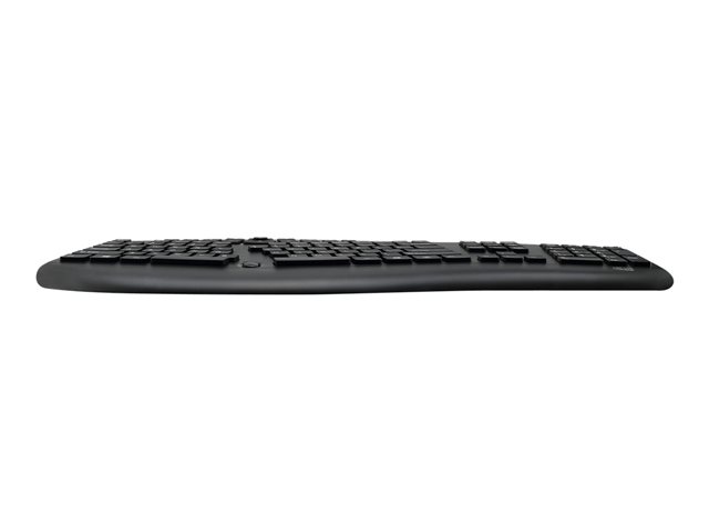 Adesso Tru-Form Media 160 - keyboard - with scroll wheel - UK - black Input Device