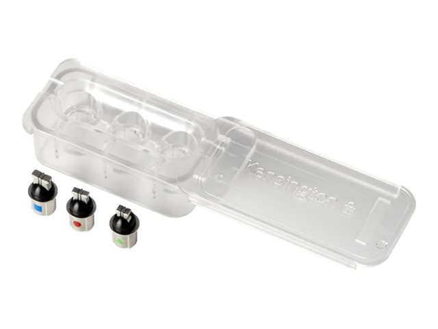 Kensington Replacement Lock Head Tips for Universal 3-in-1 Laptop Lock - Security lock head tips - for P/N: K60615WW, K62316WW, K62317WW, K62318WW, K62319EUM, K62319M
