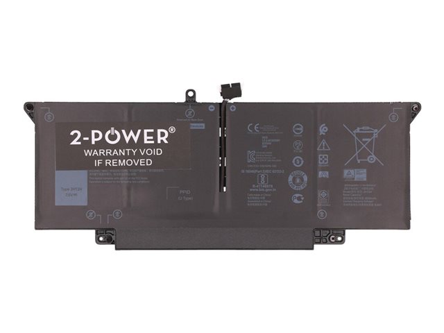 2-Power Main Battery Pack - laptop battery - 7.7 V - Li-pol - 7100 mAh - 52 Wh