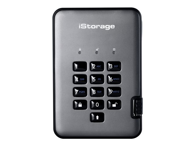 iStorage diskAshur PRO² - SSD - 2 TB - USB 3.1 - TAA Compliant