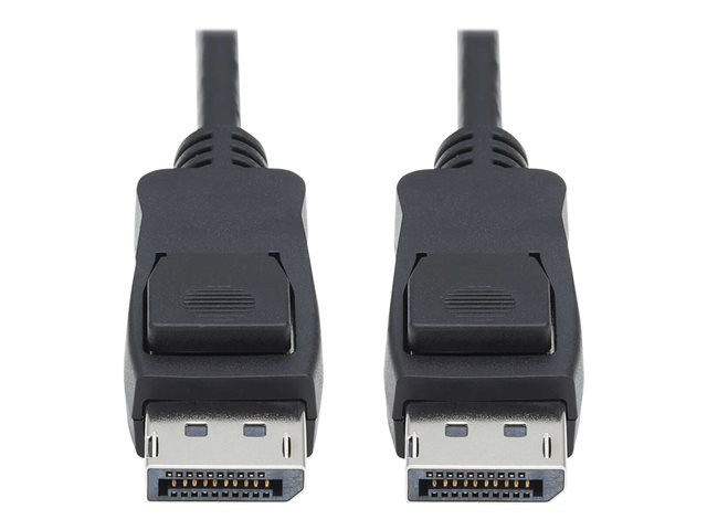 Eaton Tripp Lite Series DisplayPort 1.4 Cable with Latching Connectors, 8K (M/M), Black, 3 ft. (0.9m) - DisplayPort cable - DisplayPort to DisplayPort - 0.91 m