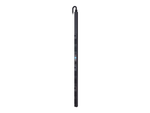 APC Metered Rack PDU - Power distribution unit (rack-mountable) - AC 208 V - 10 kW - 3-phase - Ethernet 10/100, RS-232 - output connectors: 42 - 0U - 1.82 m cord - Canada, United States - black - for P/N: SMTL2K2RM2UCL, SMTL2K2RM2UCLNC, SMTL3KRM2UCL, SMTL