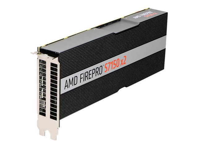 AMD FirePro S7150 x2 Accelerator Kit - GPU computing processor - 2 GPUs - FirePro S7150 x2 - 16 GB GDDR5 - PCIe 3.0 x16 - fanless - for ProLiant DL380 Gen10, XL250a Gen9