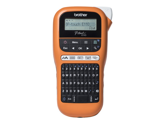 Brother P-Touch PT-E110VP - labelmaker - B/W - thermal transfer
