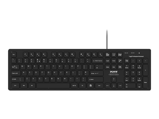 UK - OFFICE KEYBOARD TOUGH WIRED - UK