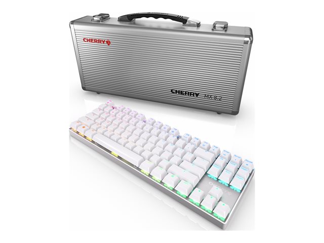 CHERRY MX 8.2 TKL - keyboard - QWERTY - UK - white Input Device