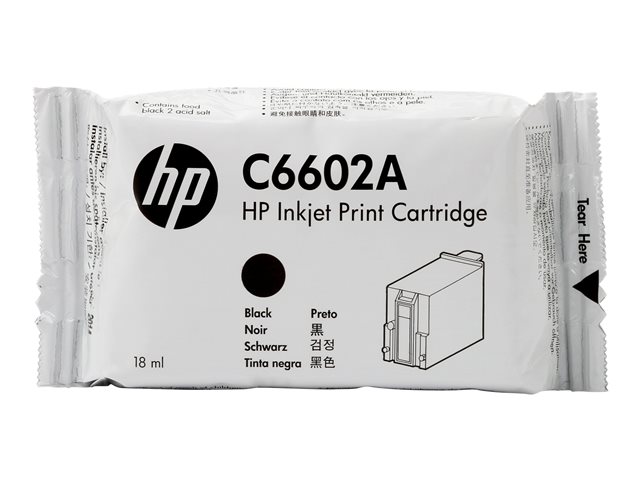 HP TIJ 1.0b - C6602A - print cartridge - 1 - black