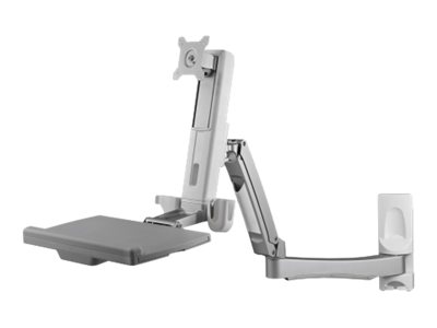 SIT STAND EXTEND WORKSTATION WALL MOUNT