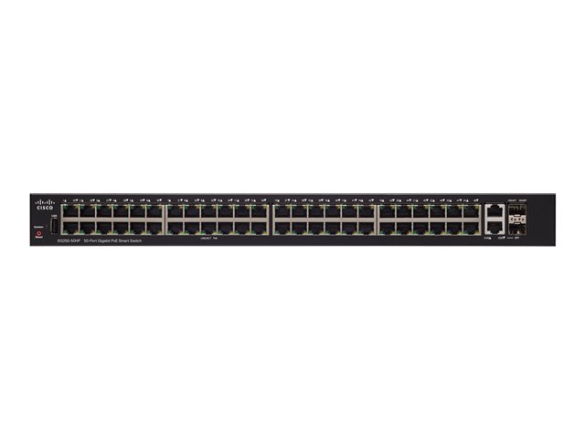 Cisco 250 Series SG250-50HP - switch - 50 ports - smart - rack-mountable
