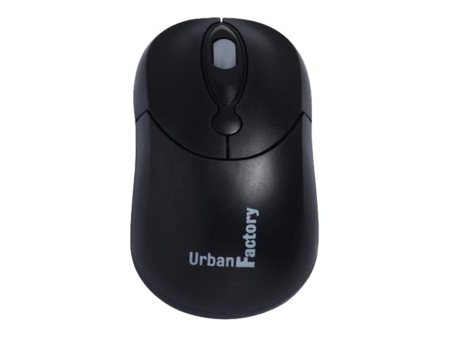 Urban Factory Big Crazy Mouse - mouse - USB - black