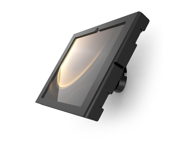 Compulocks Apex Galaxy Tab S9+/S9FE+/S10+ Apex Enclosure Tilting Wall Mount - Mounting kit (enclosure) - exposed front/back camera and sensors - for tablet - tilt - lockable - black - wall-mountable - for Samsung Galaxy Tab S9 FE+, Tab S9+