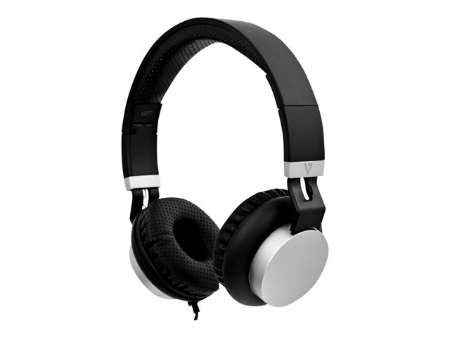 PREM 3.5MM ON EAR HEADPHONES W/MIC CTRL FOLDABLE BLK 1.8M CB