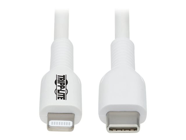 Tripp Lite USB C to Lightning Sync/Charge Cable, MFi Certified - USB 2.0, M/M, 2M (6.6ft) - Lightning cable - Lightning / USB - 2 m