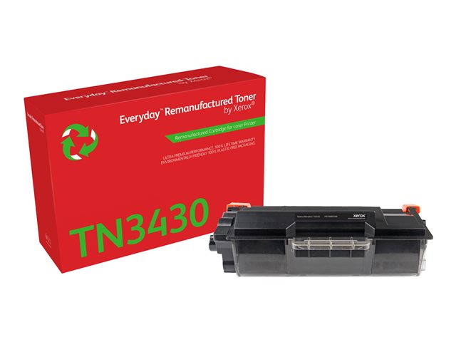 Everyday - Black - compatible - toner cartridge (alternative for: Brother TN3430) - for Brother HL-L5100, L5200, L6300, L6400, L6450, MFC-L5700, L5750, L6800, L6900, L6950, L6970