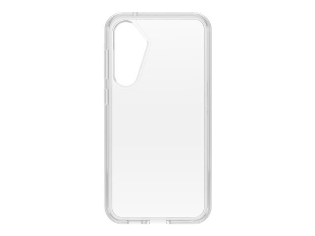 OtterBox Symmetry Series - Back cover for mobile phone - polycarbonate, synthetic rubber - clear - for Samsung Galaxy S23 FE