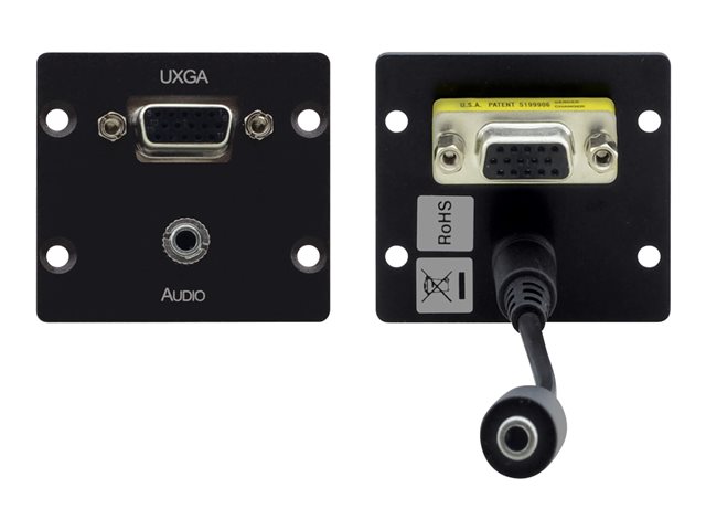 Kramer WXA-2P - wall plate insert