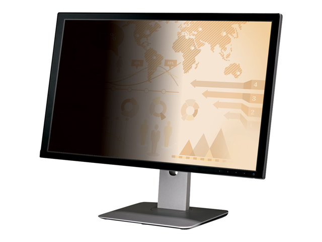 3M Privacy Filter PF25.0W9 - Display privacy filter - 25" wide - black