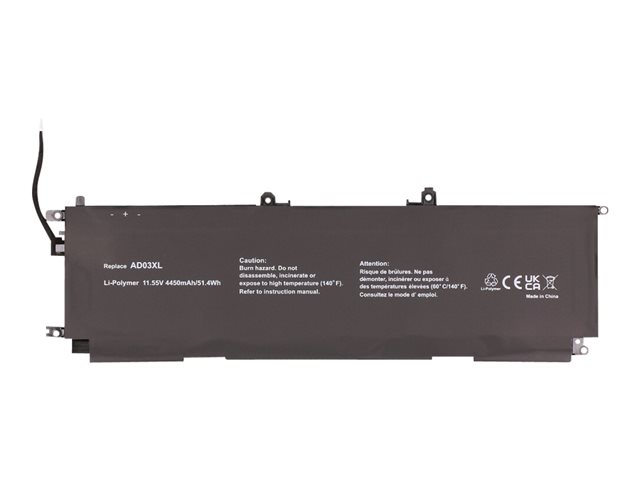 2-Power - laptop battery - 11.55 V - Li-pol - 4450 mAh - 51 Wh