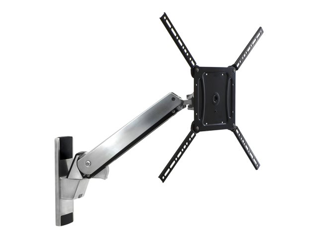 Ergotron Interactive Arm VHD - Wall mount for LCD display - aluminium - polished aluminium - screen size: 30"-60" - mounting interface: 200 x 100 mm