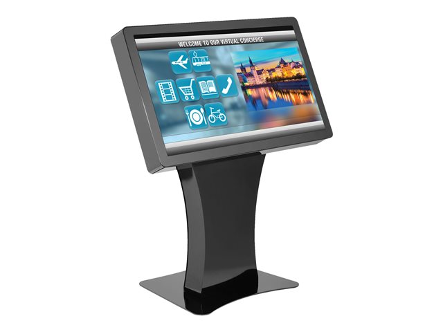 Peerless Landscape Kiosk KILH546-EUK - stand - for LCD display - gloss black